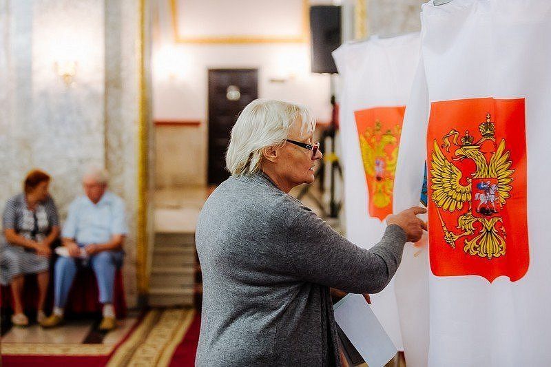 В Краснодарском крае явка на выборы составляет уже более 40%