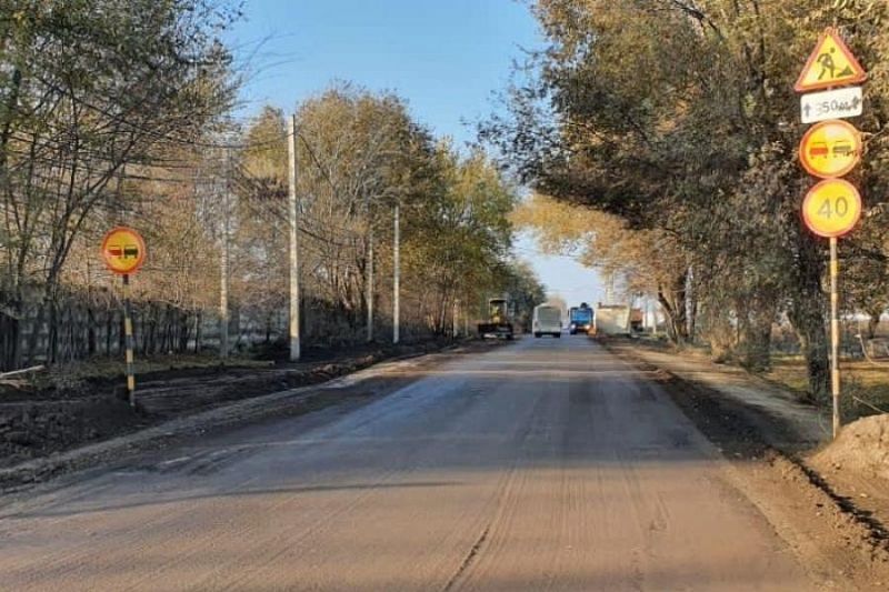 17 километров городских дорог реконструируют в 2021 году в Краснодаре