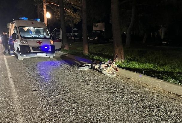 Мотоциклист погиб в ДТП с иномаркой в Горячем Ключе