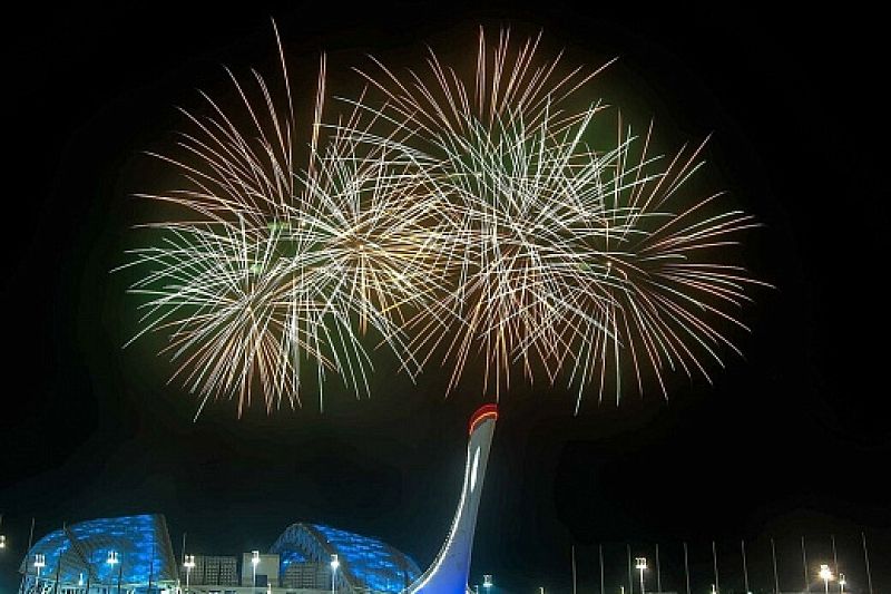 «Парад фейерверков» начнется 18 июня в Олимпийском парке Сочи
