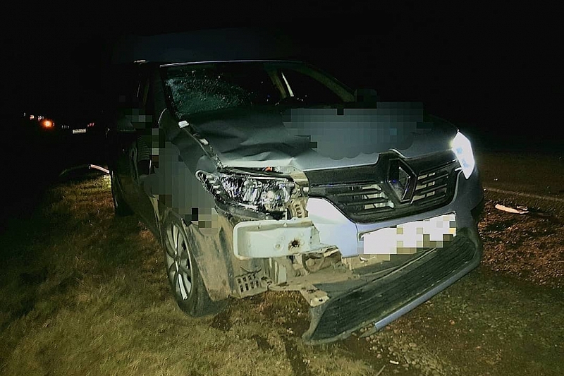 В Краснодарском крае водитель Renault сбил насмерть мужчину