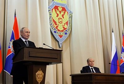 Путин на коллегии ФСБ: у России есть перспективные разработки, о которых противник ещё не знает