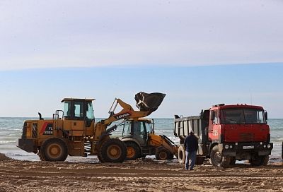 В анапской станице Благовещенской очищено три километра пляжей