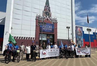 Велоэкспедиция «Русское море» во главе с кубанским путешественником Мержоевым завершилась в Краснодаре
