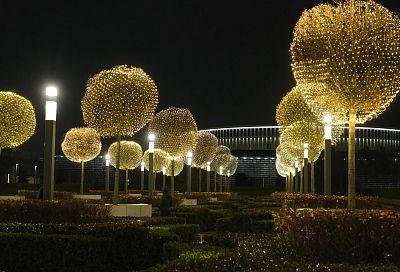 В парке «Краснодар» отключат праздничную иллюминацию