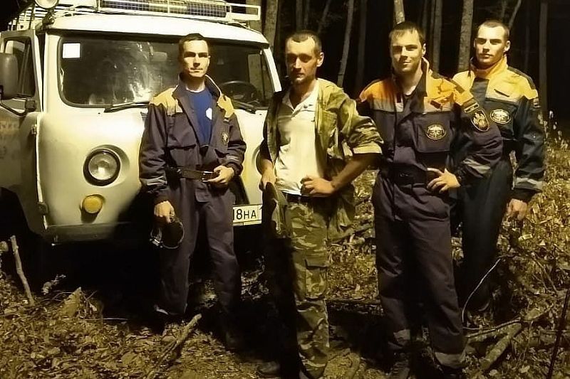 Спасатели нашли заблудившегося в лесу грибника в Апшеронском районе