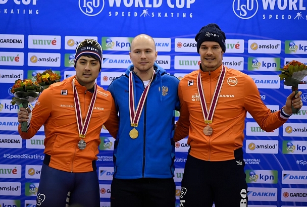 Конькобежцы из Краснодарского края успешно выступили на этапе Кубка мира