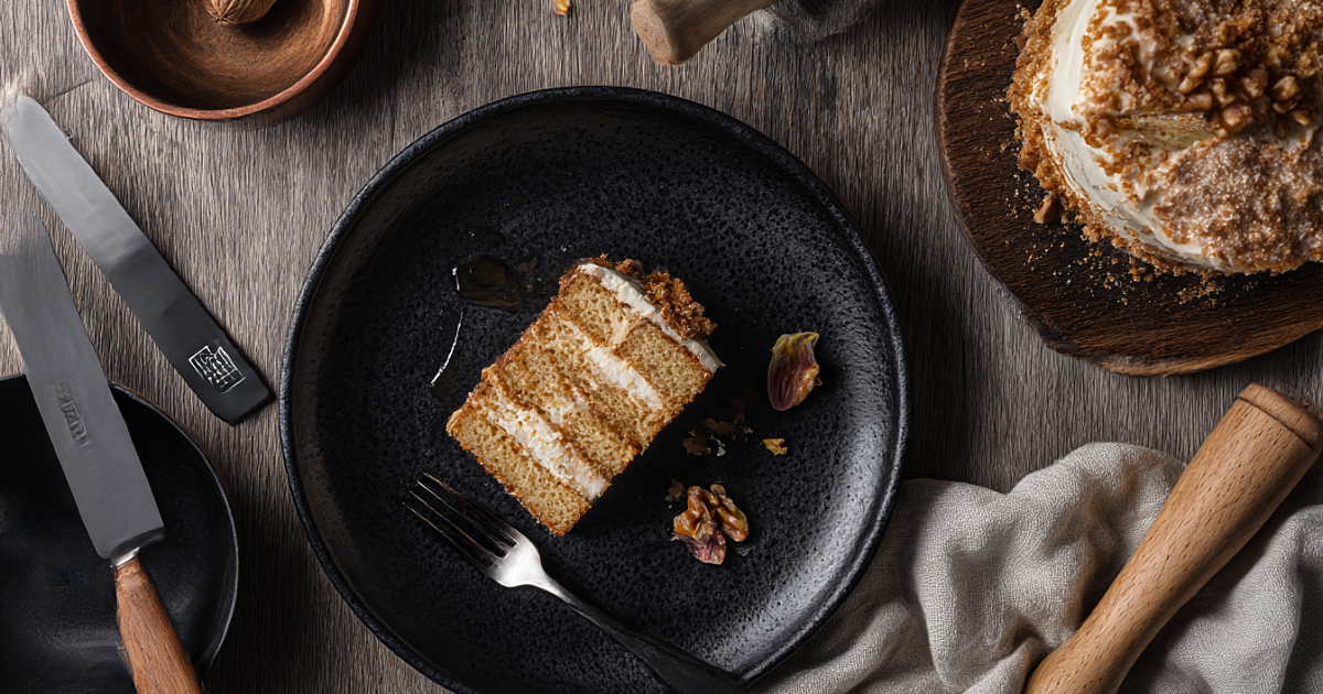 Торт «Герцогиня»: мягкий медовый бисквит со сметанно-сгущённым кремом