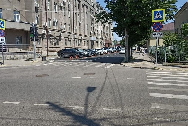 По нацпроекту отремонтировали участок по улице Комсомольской в Краснодаре