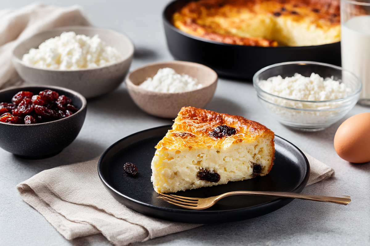 Куда девать творог? Запеканка на манке, которую сметают до крошки