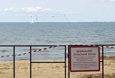 Жителей и гостей Анапы призвали отказаться от прогулок по пляжам, где идут работы отсыпке песка