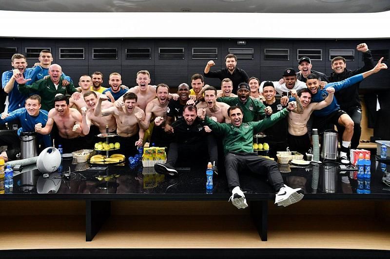 «Краснодар» опубликовал фото из раздевалки после победы над ЦСКА