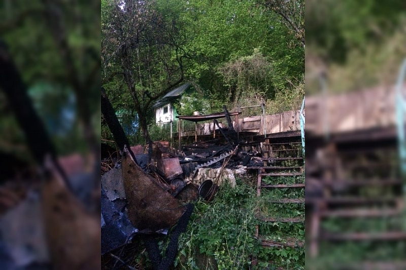 В Краснодарском крае при пожаре погиб молодой мужчина