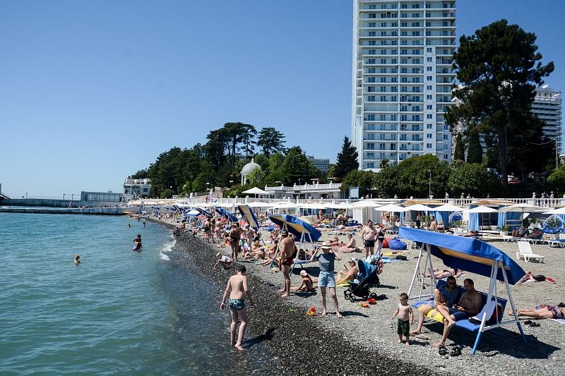 Курорты Краснодарского края загружены на 85%, несмотря на новые требования к туристам