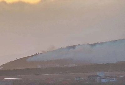 Лесной пожар под Геленджиком потушили