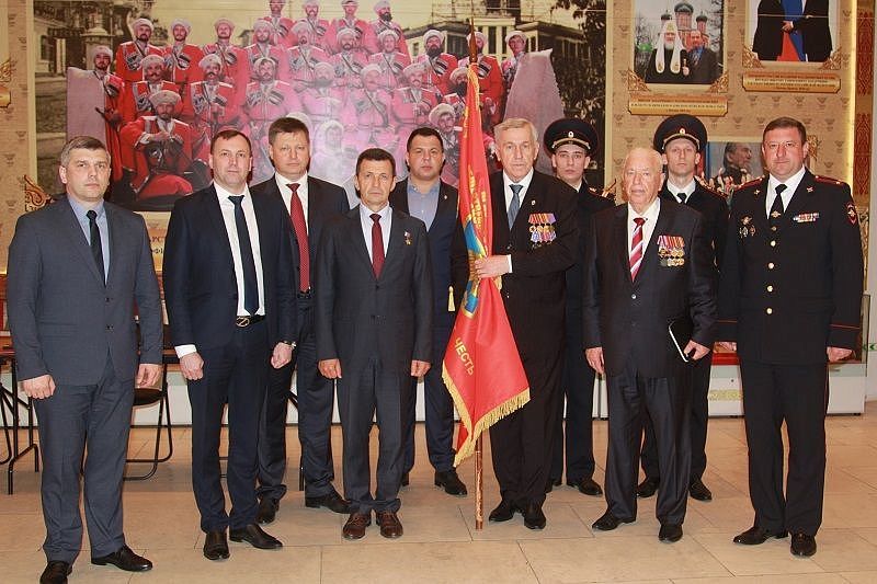 В Краснодаре поздравили ветеранов органов внутренних дел 