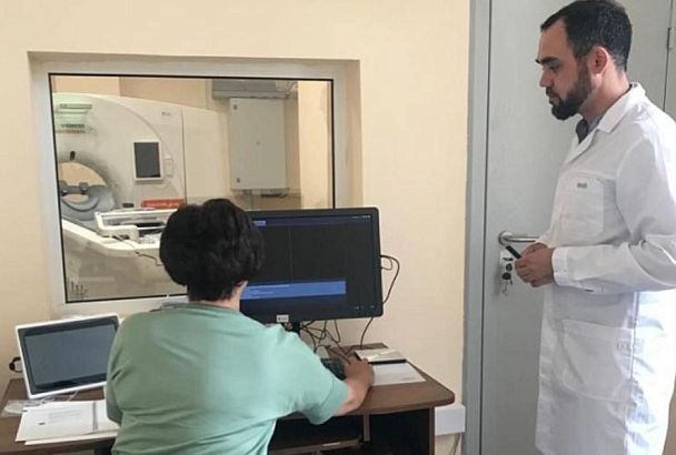 Кабинет компьютерной томографии открыли в Новокубанской районной больнице