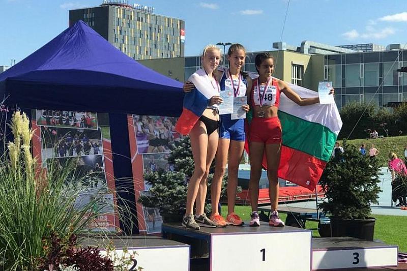 Третье место: школьница из Краснодарского края завоевала медаль на Европейских детских легкоатлетических играх