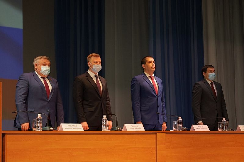 Владимир Бутенко официально вступил в должность главы Брюховецкого района