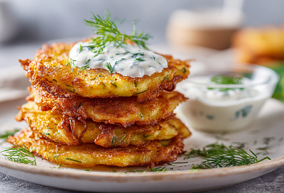 Картофельные оладьи на сковороде: проще жареной картошки и намного вкуснее