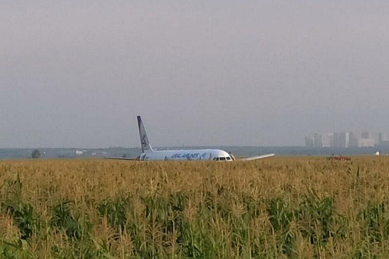 В результате жесткой посадки самолета А-321 в Подмосковье пострадали более 20 человек 