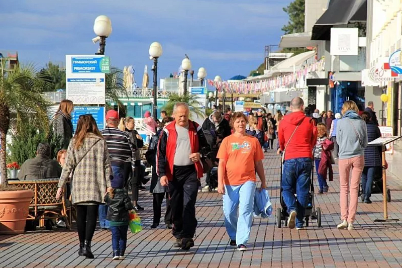 Более 1,2 млн туристов принял Сочи с начала 2024 года