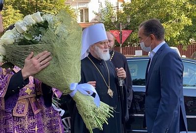 Вениамин Кондратьев встретился с митрополитом Екатеринодарским и Кубанским Павлом