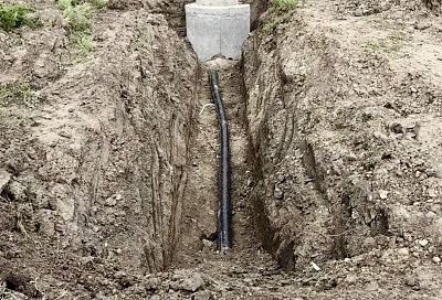 Новый водопровод прокладывают в Кавказском районе по нацпроекту