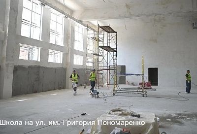 Мэр Краснодара поручил ускорить завершение работ по строительству двух школ  