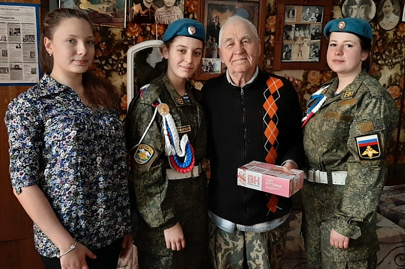 В Краснодарском крае проходит социально-патриотическая акция «Согреем сердца ветеранов»