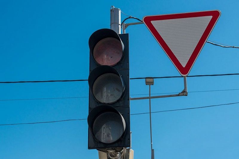В Краснодаре временно отключат светофоры на пересечении улиц Северной и Чкалова