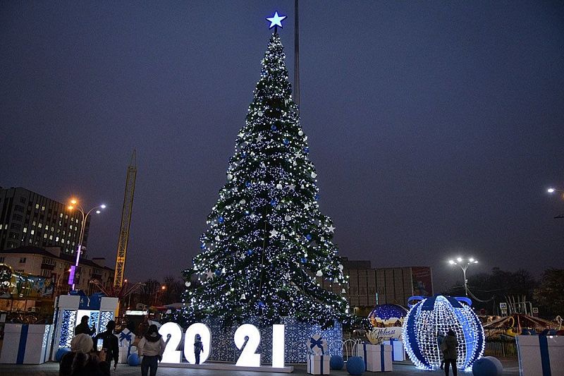 Новый год — 2021: что ждет жителей и гостей Краснодара на Главной городской площади