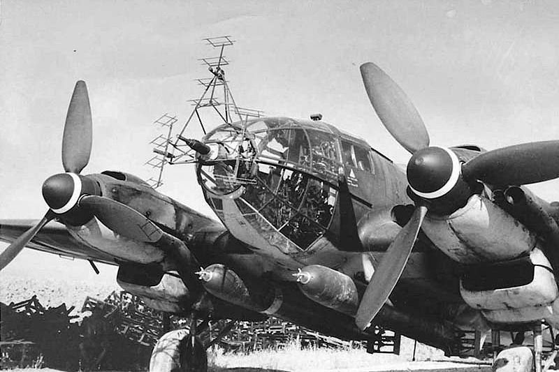 8 февраля 1945-го года советские военнопленные совершили побег из фашистского плена на немецком самолете. 