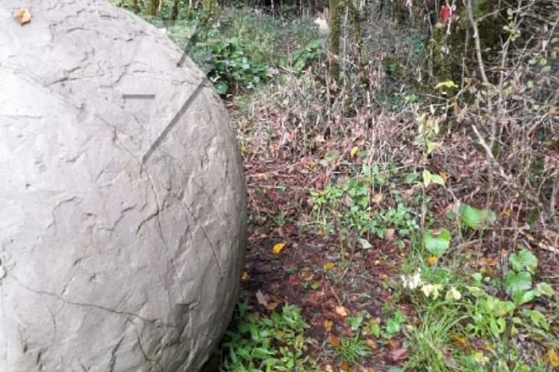 Бетон на металлокаркасе: таинственные шары разобрали в лесу под Сочи 