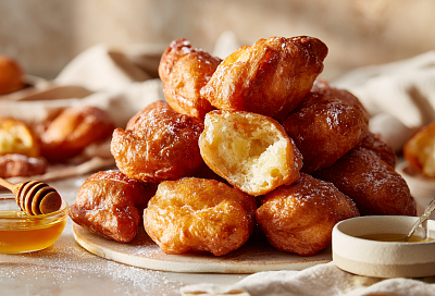 Баурсаки на кефире, которые получаются с первого раза: пышные, воздушные и хрустящие снаружи — гора за 30 минут