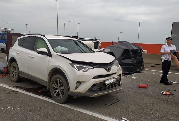 Стали известны подробности массового ДТП с участием пяти автомобилей в Краснодаре