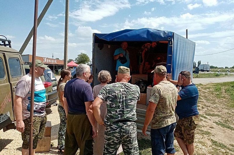 Казаки и жители Кубани отправили в зону СВО более 90 тонн гуманитарной помощи 