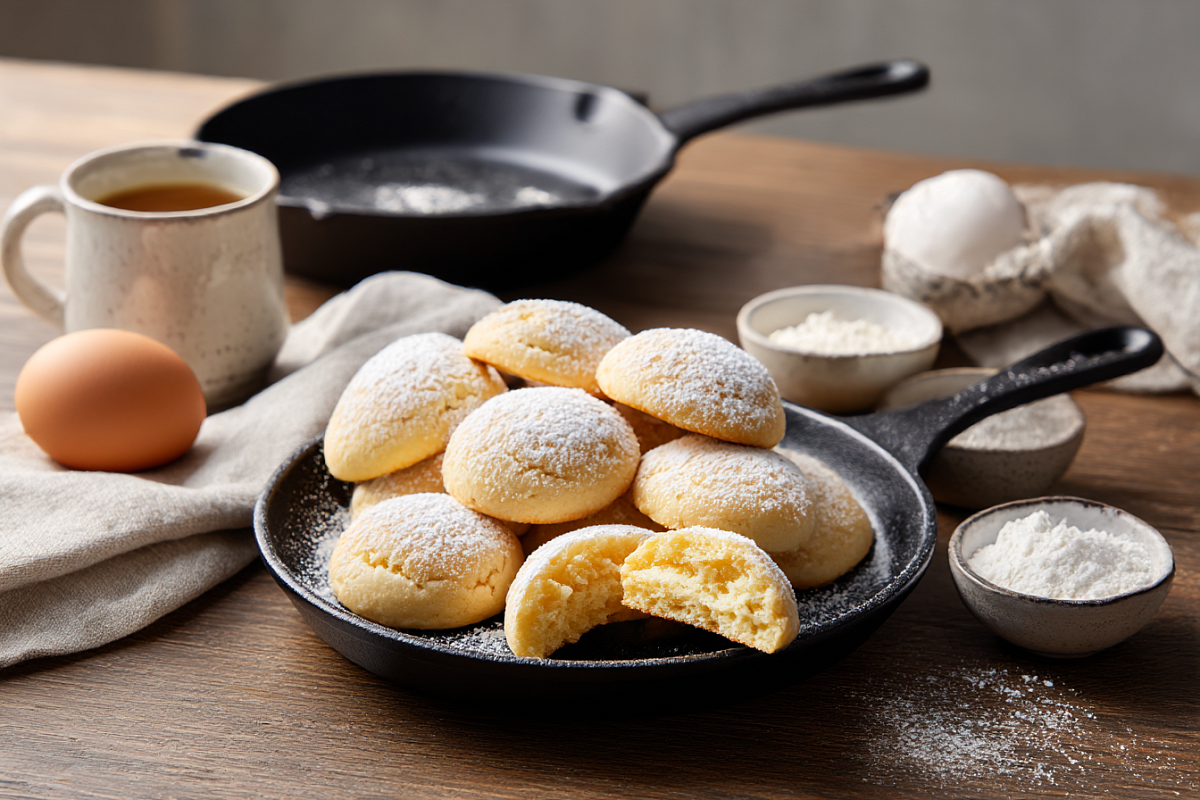 Печенье на сухой сковороде: тесто за 5 минут, а гора вкусняшек — без духовки