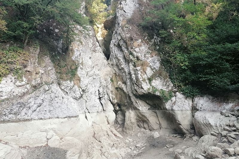 В Сочи впервые за 40 лет пересох Агурский водопад