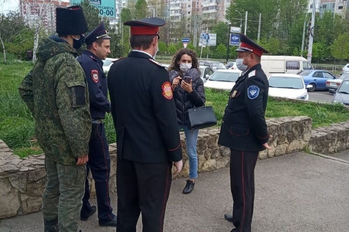 Больше патрулей и штрафов: в Краснодаре почти 100 человек получили административные протоколы за нарушение карантина