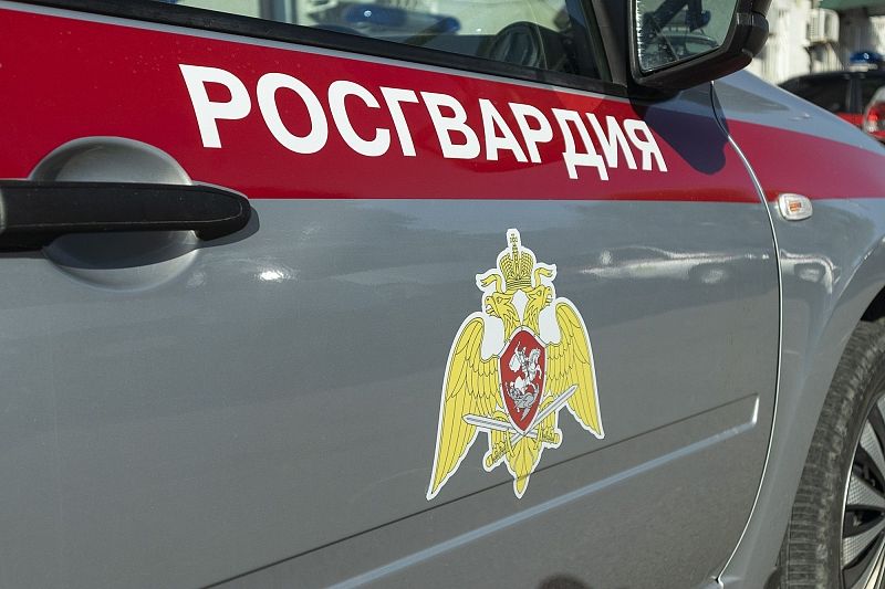 В Краснодарском крае росгвардеец задержал пьяного водителя