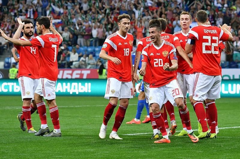 Сборная России по футболу будет готовиться к матчу с Бельгией в Сочи