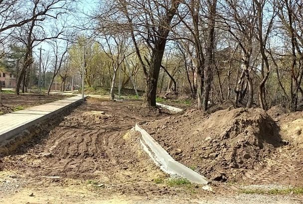 Парк и четыре дворовых территории благоустроят в 2024 году в Новокубанске