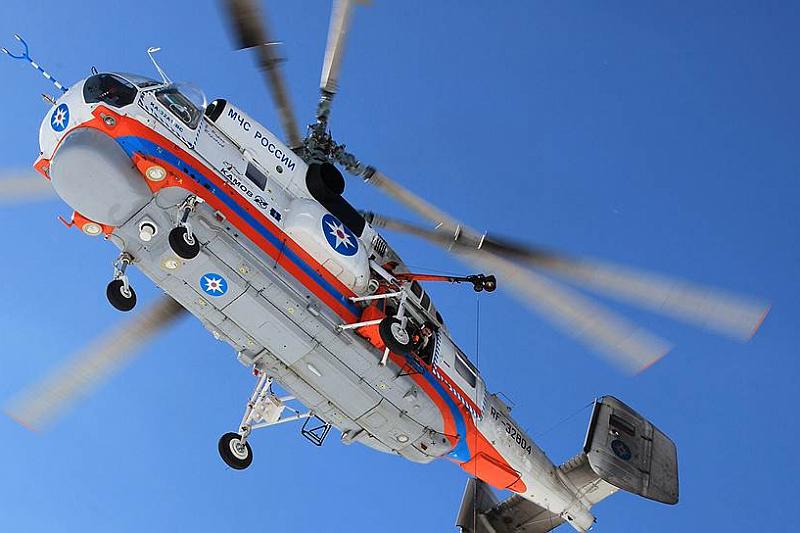 В Краснодарском крае вертолет МЧС эвакуировал школьника, упавшего с моста во время турпохода