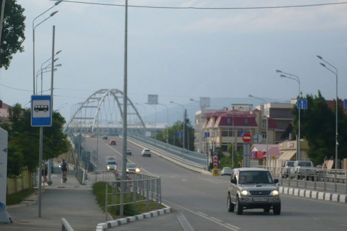 В центре Сочи произошла авария