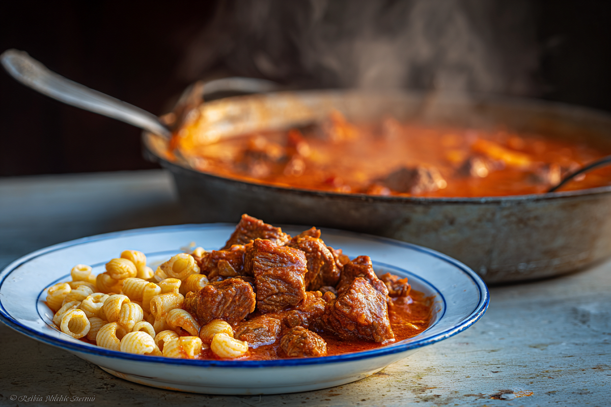 Совдеповский гуляш от Ивлева: запах детства, вкус столовки и соус, от которого улетаешь за 30 секунд