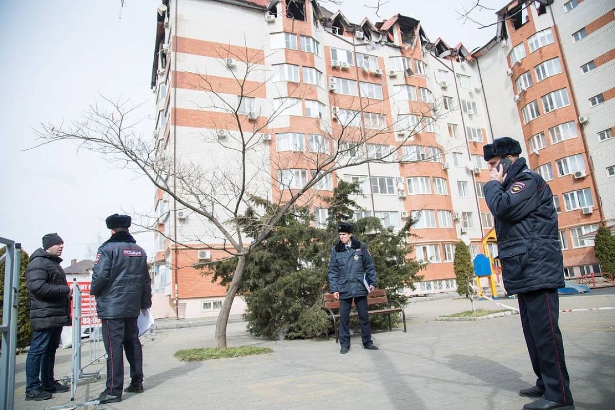 В Анапе ускорят ликвидацию последствий пожара в многоквартирном доме