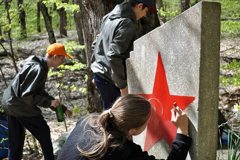 В Краснодарском крае участники проекта «Дорогой Героев» отремонтируют более 120 памятников  