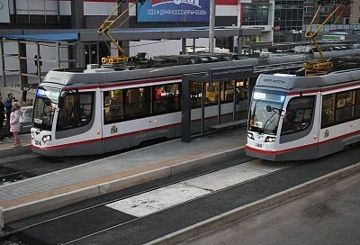 В Краснодаре по новой трамвайной линии проехали 64 тыс. пассажиров 