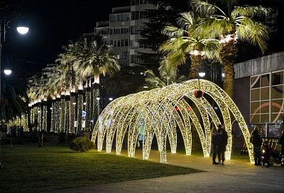 Около 480 тысяч туристов примет Сочи в длинные новогодние выходные